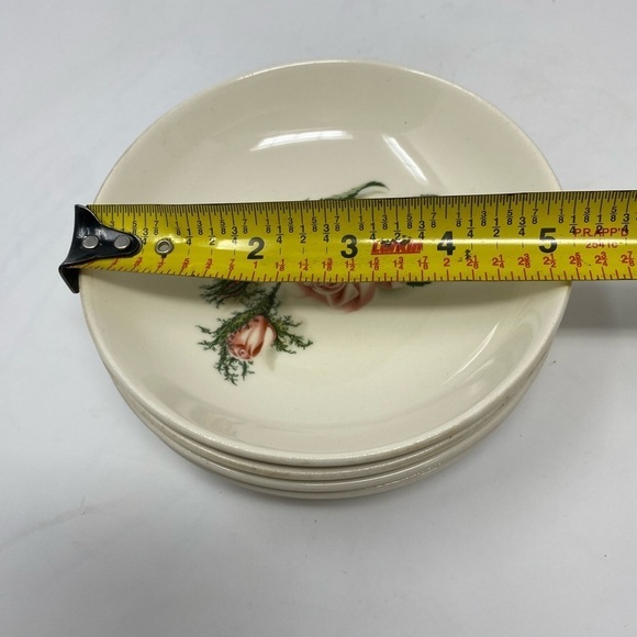 Set of 4 Vintage Ballerina Floral Bowl/Dishes - Picture 3 of 5